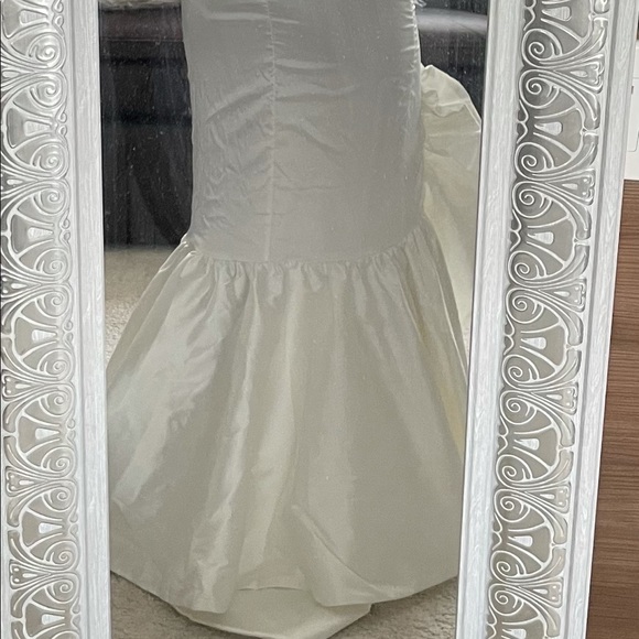 White dress - Wedding Gown - Small - Picture 8 of 11